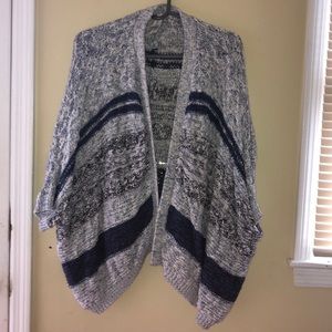 Throw over Cardigan